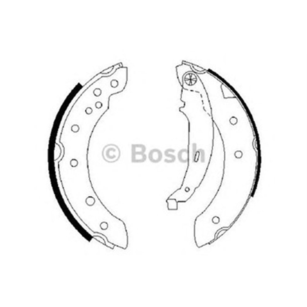 PABUC ARKA BALATA CLIO II 98> SYMBOL II 08> LAGUNA LOGAN 106 206 SAXO