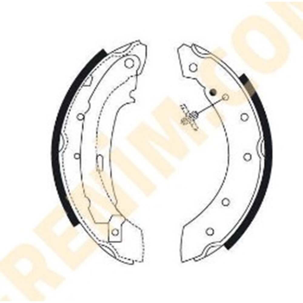 FREN BALATASI ARKA KAMPANA SAXO XSARA 106 206 306 CLIO I II SYMBOL LAGUNA I LOGAN SANDERO BUYUK TIP