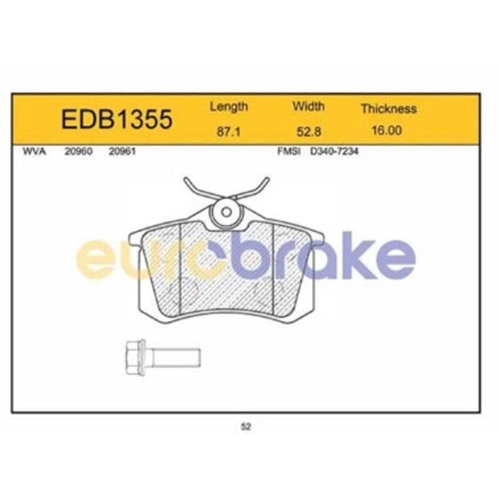 FREN BALATASI ARKA CLIO III CLIO IV V MEGANE II