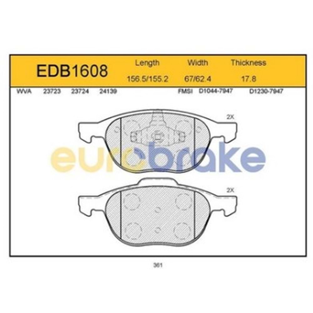 FREN BALATASI ARKA FOCUS 04-