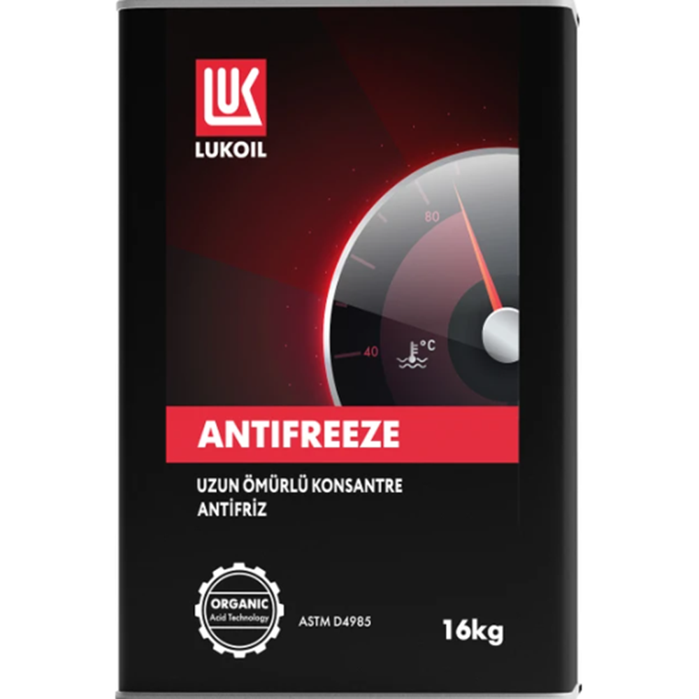 ANTIFRIZ KIRMIZI 16 KG 18 LITRE ORGANIK -76° KONSANTRE (TENEKE)