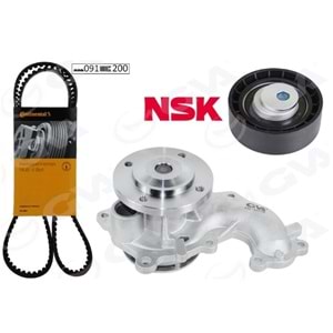 EKSANTRIK GERGI TRIGER SETI DEVIRDAIMLI (CONTINENTAL) FORD CONNECT 1.8 TDCI 07>>13 FOCUS I 98>11 MONDEO IV 07>14 SMAX GALAXY 07>11 1.8 TD