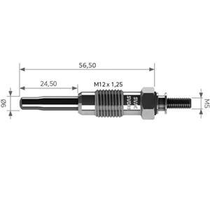 KIZDIRMA BUJISI 11V MASTER TRAFIC CLIO I MOVANO 2.5 ASTRA F G DOBLO DUCATO PEUGEOT J9 PARTNER 205 405 E