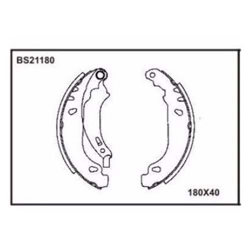 FREN BALATASI ARKA PABUCLU CLIO II 98> SYMBOL 00> LOGAN 04> SANDERO 08>