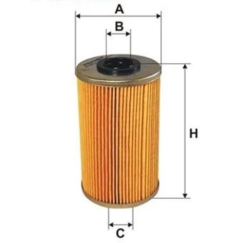 YAKIT FILTRESI RENAULT MASTER II 01- MASTER III 10- TRAFIC II 06- OPEL MOVANO 01-