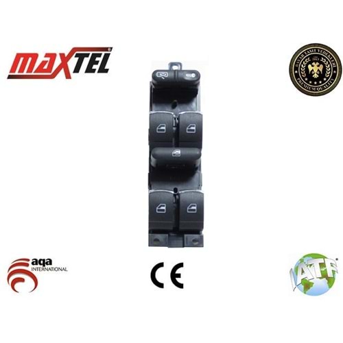 CAM KALDIRMA ANAHTARI ON SOL VW BORA 98-05 VW GOLF IV 02-03 GOLF IV 98-05 PASSAT