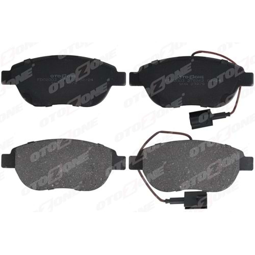 ON BALATA DOBLO 1.3-1.9 JTD 07>G.PUNTO 1.3 MJT 05>STILO 05>LINEA 07>BRAVO 07> (200mm)(1 FIS ) GDB1483