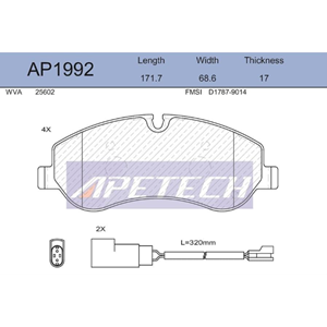 ON DISK FREN BALATASI V362 V363 CUSTOM 14- CIFT FISLI