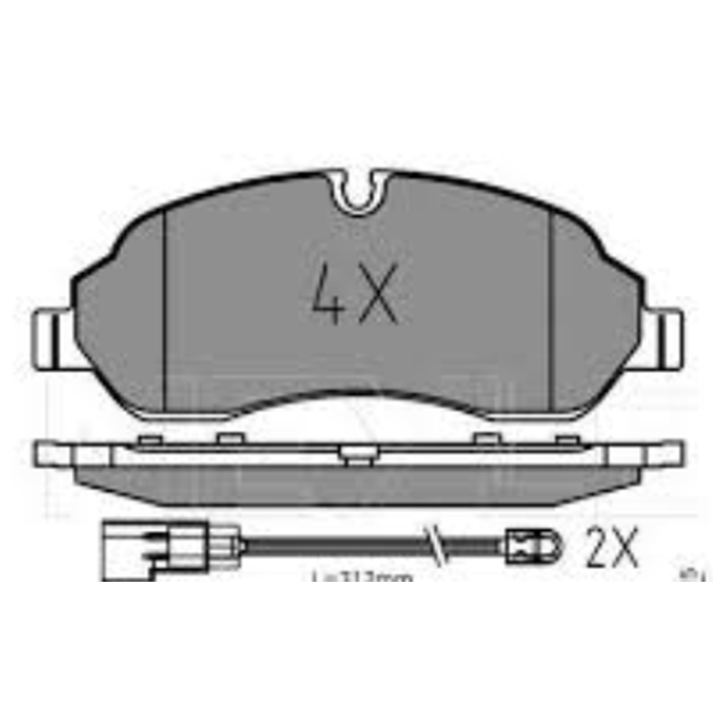 ON DISK FREN BALATASI V362 V363 CUSTOM (CIFT TEKER) 14- CIFT FISLI
