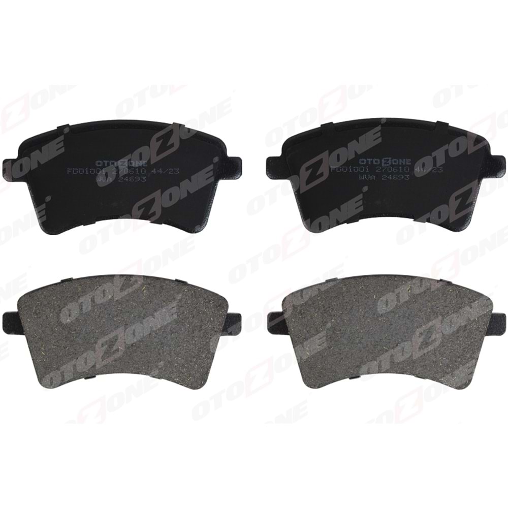 FREN BALATASI ON RENAULT KANGOO III 08- MERCEDES CITAN W415 12- 1.5 DCI 1.6 16V LP2078