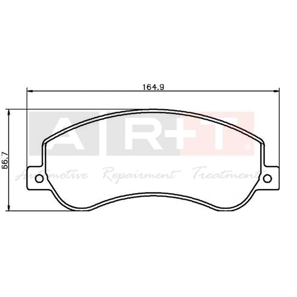 FREN BALATASI ON FORD TRANSIT V347 06-14 A.CEKER VW AMAROK 2.0 TDI 10-