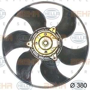 FAN MOTORU PERVANELI CLIO II-KANGOO 97>MEGANE I-SCENIC I (99-03) (AC)