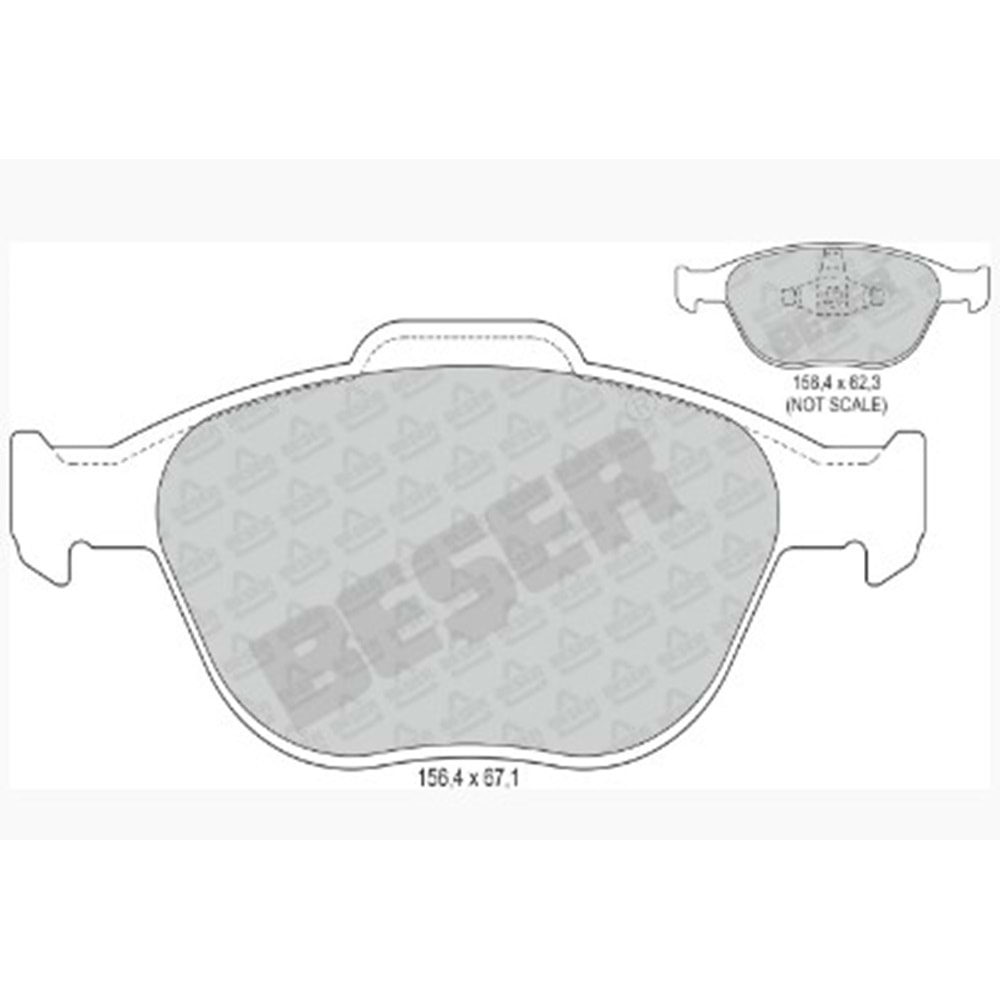 ON FREN BALATASI CONNECT 1.8 TDCI 02- FOCUS 1.8 TDCI 98-05