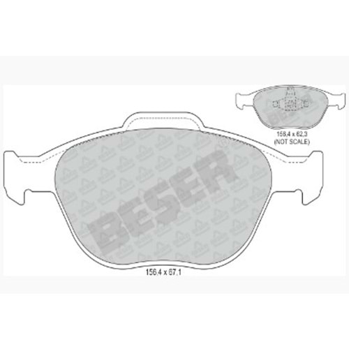 ON FREN BALATASI CONNECT 1.8 TDCI 02- FOCUS 1.8 TDCI 98-05