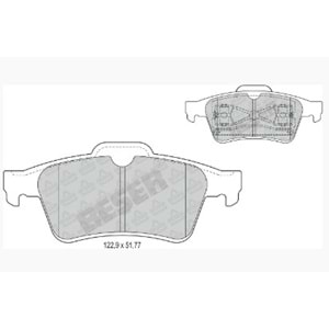 FREN BALATASI ARKA DISK CONNECT FOCUS II CMAX LAGUNA 02-
