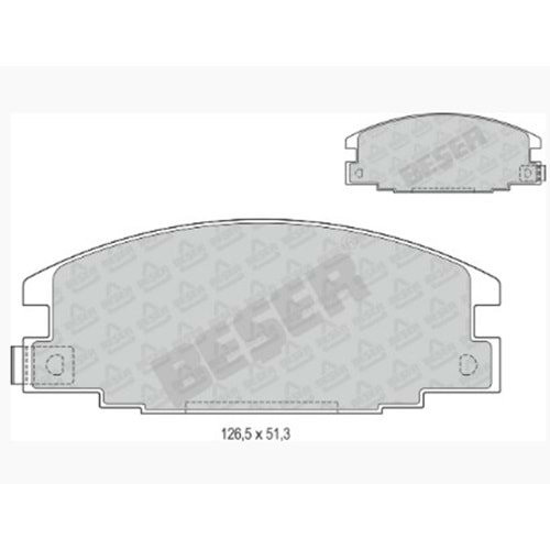 FREN BALATASI ARKA MASTER II MOVANO II 03-