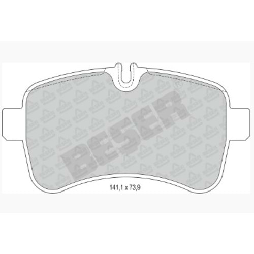 FREN BALATASI ARKA DISK IVECO DAILY III 06> / 42555917