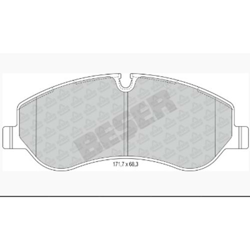 FREN BALATASI ON DISK TRANSIT V363-V362 CUSTOM 12> / BK21 2K021 AA