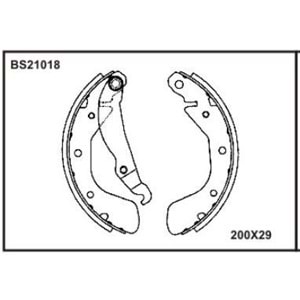 FREN BALATASI ARKA PABUCLU TIGRA 1.4 1.6 94-00 ASTRA F 92> COMBO 99-01 CORSA A 88-93 CORSA B 93> COR