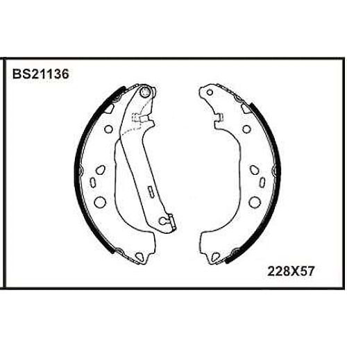 FREN BALATASI ARKA PABUCLU CONNECT V227 1.8 TDCI 02-13