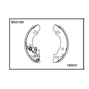 FREN BALATASI ARKA PABUCLU UNO 70 PANDA 95-04