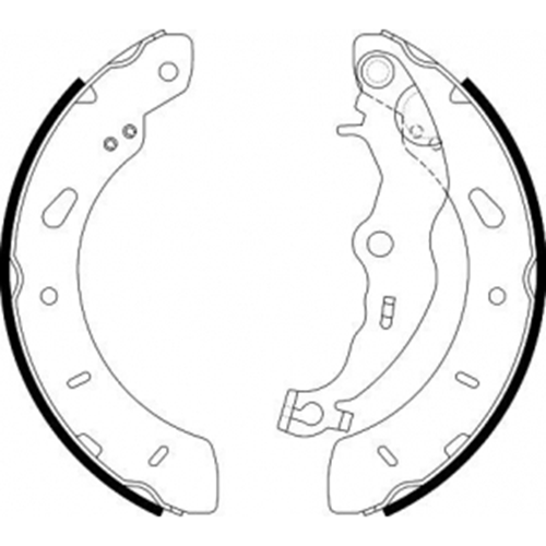 FREN BALATASI ARKA PABUCLU FORD B-MAX FOCUS COURIER