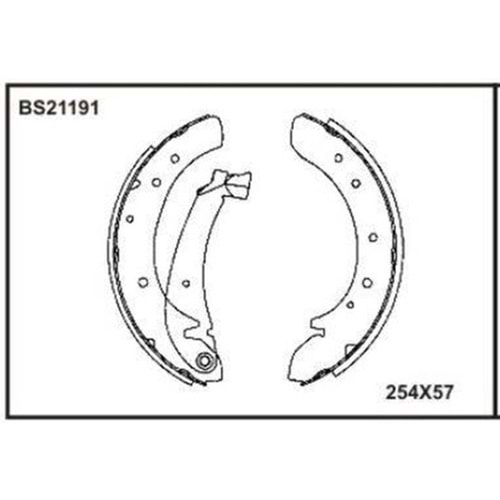 PABUC BALATA PEUGEOT BOXER DUCATO JUMPER YM 2.8 JTD 12 01 14Q