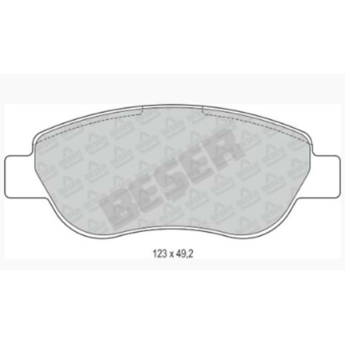 FREN BALATASI ON PALIO 1.2 PANELVAN