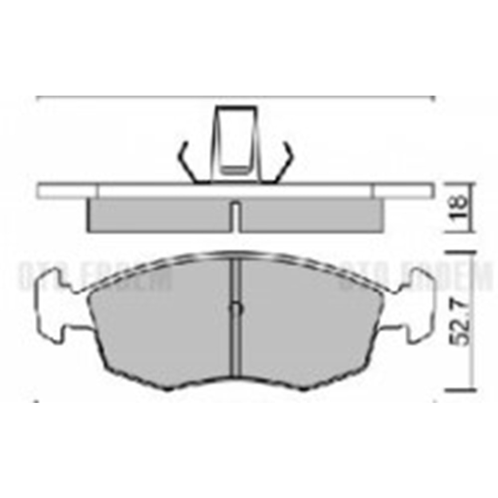 FREN BALATASI ON DOBLO 2001 2002