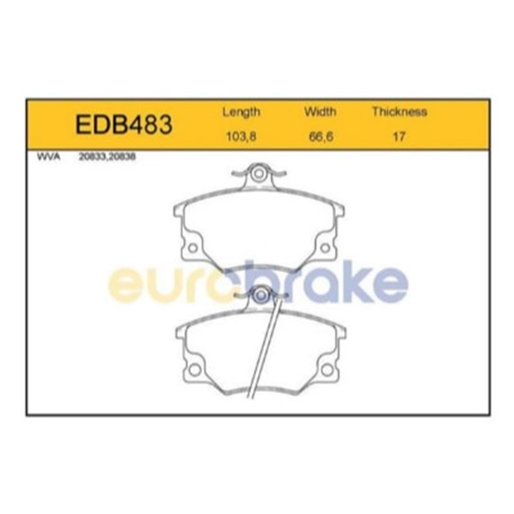FREN BALATASI ON UNO 70 TIPO 2.0 İE TEMPRA
