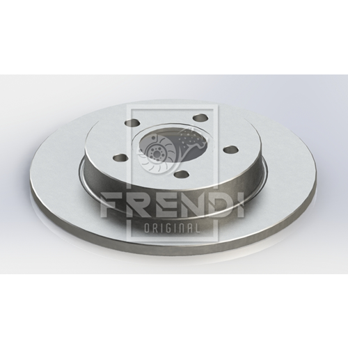 FREN DISKI ARKA DUZ FOCUS C MAX FOCUS II SW TUM MODELLER 2003 - 2011 (265X11X5)