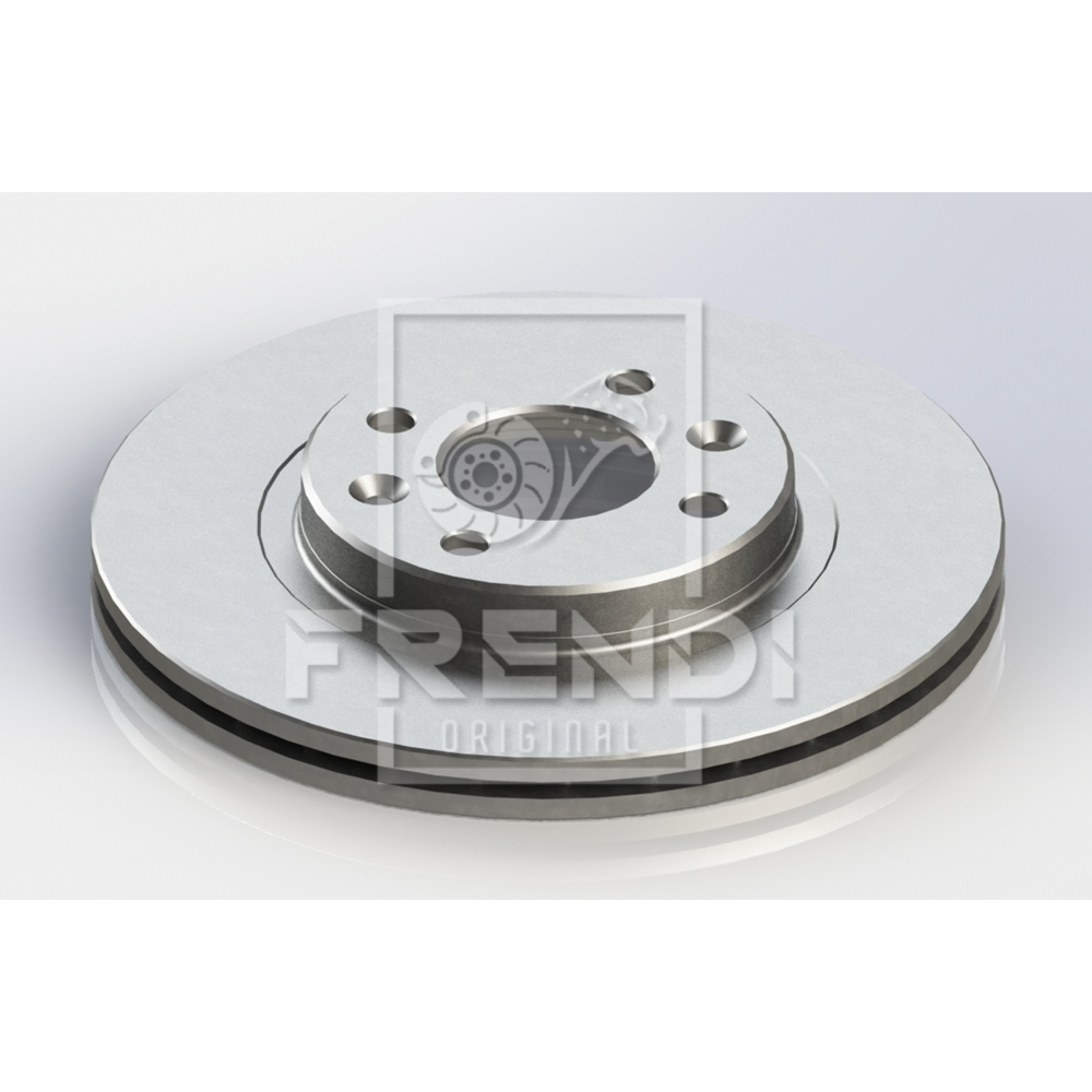 FREN DISKI ON HAVALI LOGAN CLIO KANGOO MEGANE R11 1.5 D 1.6 1.6I 16V 2005 - (259X20.7X4)