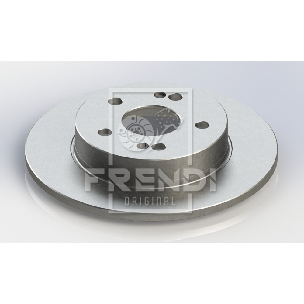 FREN DISKI ARKA DUZ SAFRANE I 3.0 V6 4X4 1992 -1996 (265X10.5X5)