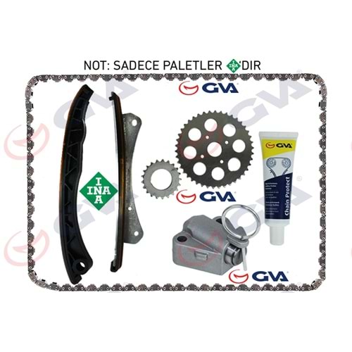 EKSANTRIK ZINCIR SETI ALBEA DOBLO PUNTO IDEA 1.3 JTD 03-> ASTRA H (Z13DT) (GERGI KITI)