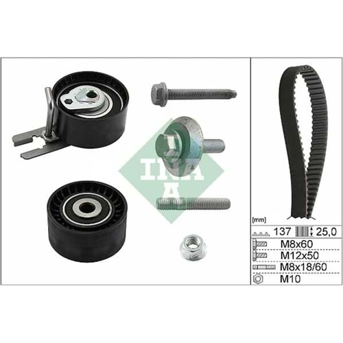 TRIGER SET FOCUS CMAX 1.6 TDCI 03- C3 C4 C5 1.6 HDI 05- JUMPY 1.6 HDI 07-
