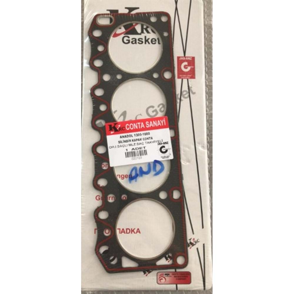 SILINDIR KAPAK CONTASI ANADOL SAC TAKVIYELI SILIKONLU