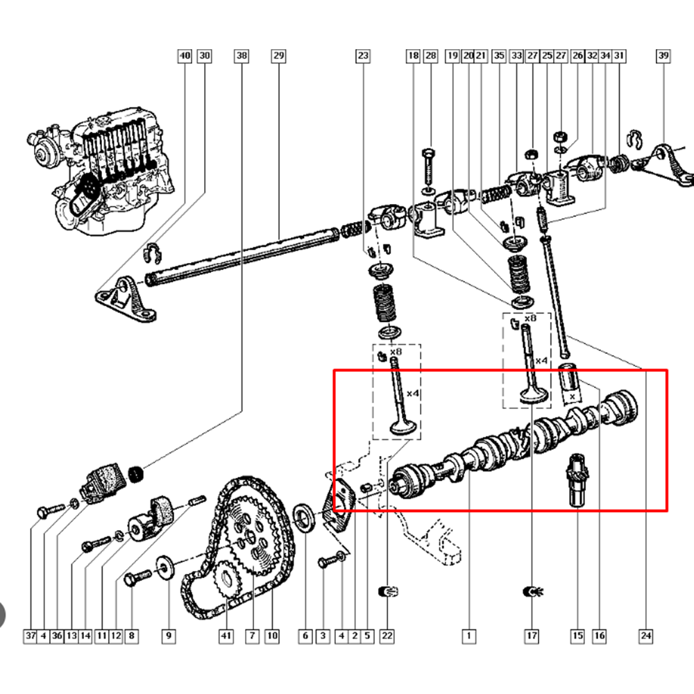 EKSANTRIK MILI RENAULT CLIO I R5 R19 R21 1.4