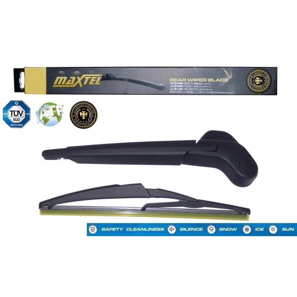 ARKA SILGI KOLU VE SILECEK SUPURGESI PEUGEOT 308 SW 08-14 305MM