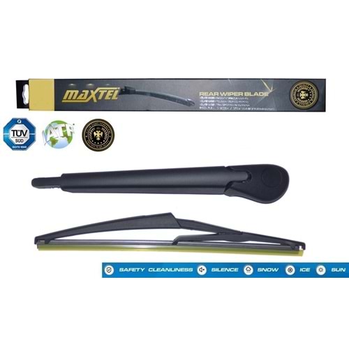 ARKA SILGI KOLU VE SILECEK SUPURGESI PEUGEOT 207 SW 06-12 305MM