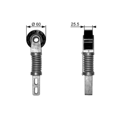 ALTERNATOR GERGI RULMANI (KOLLU) MEGANE 1.9 DCI 1.9DTI (99-) SCENIC 1.9D (99-03) ESPACE III 1.9D (F9Q)
