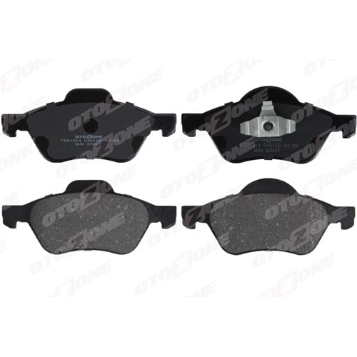 ÖN BALATA MEGANE II SCENIC 15 DCI/1.6 16V 03=> LAGUNA II CLIO III 2.016V 2.06=> GDB1687