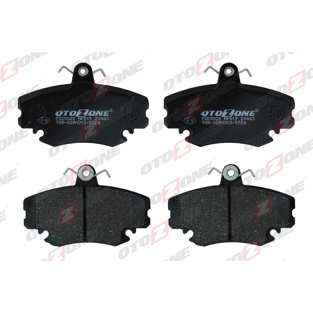 ON BALATA RENAULT R9-R19-R21-CLIO I-II-MEGANE I-TWINGO-LOGAN-SANDERO-SOLENZA (GDB 400)