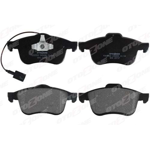 ON BALATA DOBLO 1.4 1.3D 1.6D 2.0D 10=> COMBO 1.4 12=>1.3CDTI 12=>1.6CDTI 12=> 2.0CDTI 12=> GDB1864