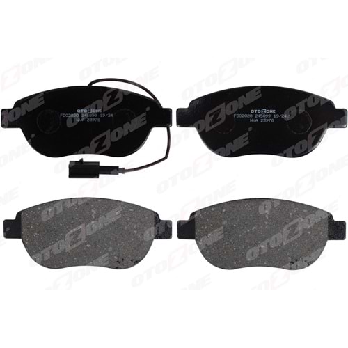 ON BALATA DOBLO 1.3-1.9 JTD 07>G.PUNTO 1.3 MJT 05>STILO 05>LINEA 07>BRAVO 07>(215mm)(1 FİŞLİ)GDB1655