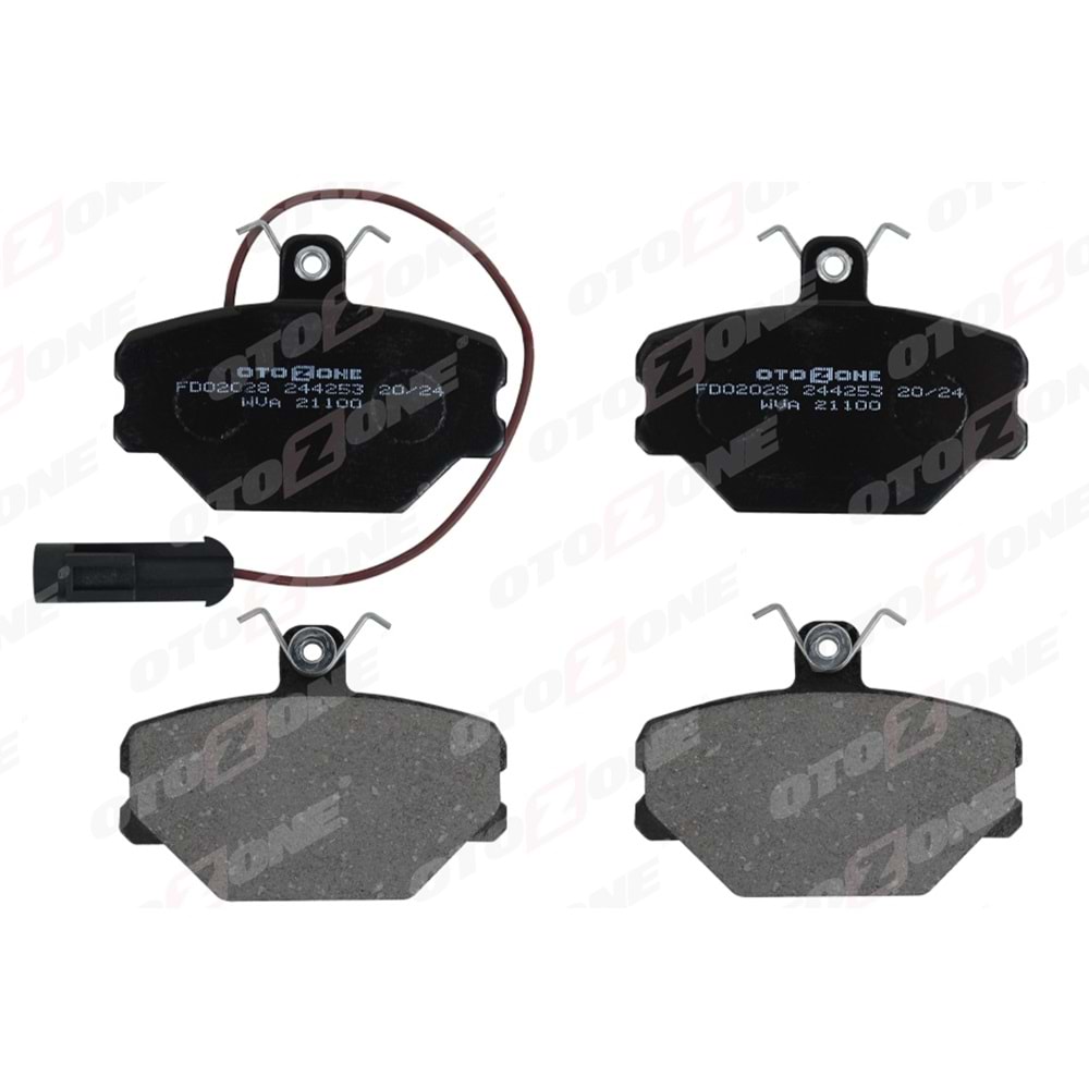 ON BALATA FISLI TEMPRA-TIPO UNO 1.4-1.6 PANDA (85-04)