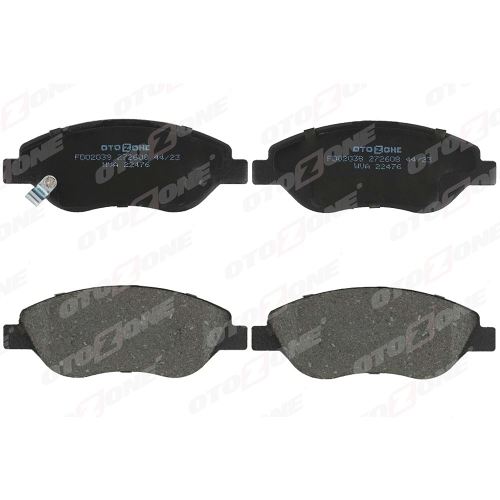 ON BALATA FIAT EGEA 15> 1.4 1.5 T4 HIBRIT 1.6 D K:19 MM G:151.1 MM (BÜYÜK TİP)